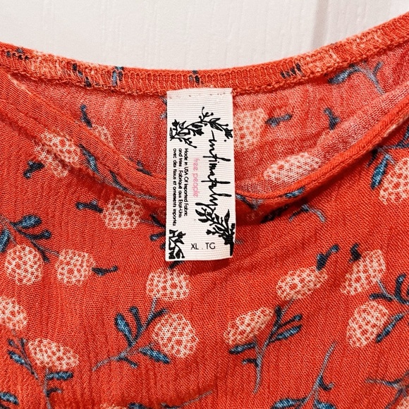 Free People Floral Wrap Dress - Picture 5 of 10